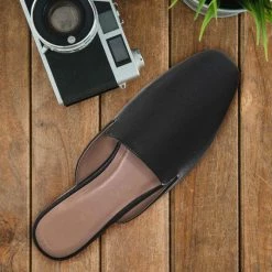 Bamboo Sweep10 Backless Slip On Mule - Minimalistic Slippers New