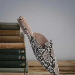 Bamboo Sweep10 Backless Slip On Mule - Minimalistic Slippers New