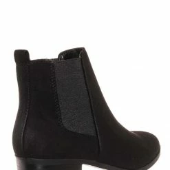 Soda New Teapot Chelsea Ankle Bootie On Chunky Block Heel