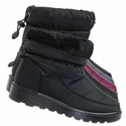 Top Moda Coleen1K Children's Quilted Nylon Snow Boots - Kids Insulated Utilitarian Boots New