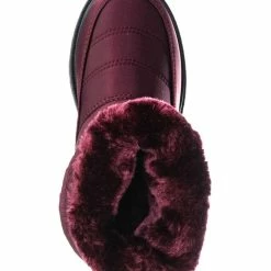 Top Moda Coleen1K Children's Quilted Nylon Snow Boots - Kids Insulated Utilitarian Boots New