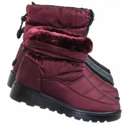 Top Moda Coleen1K Children's Quilted Nylon Snow Boots - Kids Insulated Utilitarian Boots New