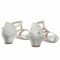 Top Moda Ekans3K Children Girl Kid Low Heel Rhinestone Crystal Glitter Party Dress Sandal