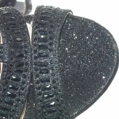 Top Moda Ekans3K Children Girl Kid Low Heel Rhinestone Crystal Glitter Party Dress Sandal