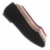 Bamboo New Sweep01 Square Toe Ballet Flats - Womens Solid & Cheetah Ballerina Padded Shoes
