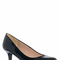 Forever Link Debbi32 Low Heel Round Toe Pump - Women Slip On Dress Shoes