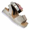 Forever Link New Luxury96K Kids Rhinestone Glitter Flatform Sandal - Little Girl Crystal Platform