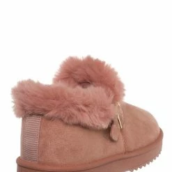 Forever Link Annie52 Faux Fur Shootie Slipper - Men Women Shearling Bootie