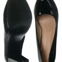 Forever Link New Josina69 Chunky Heel Pump W Hidden Platform - Women Dress Shoes