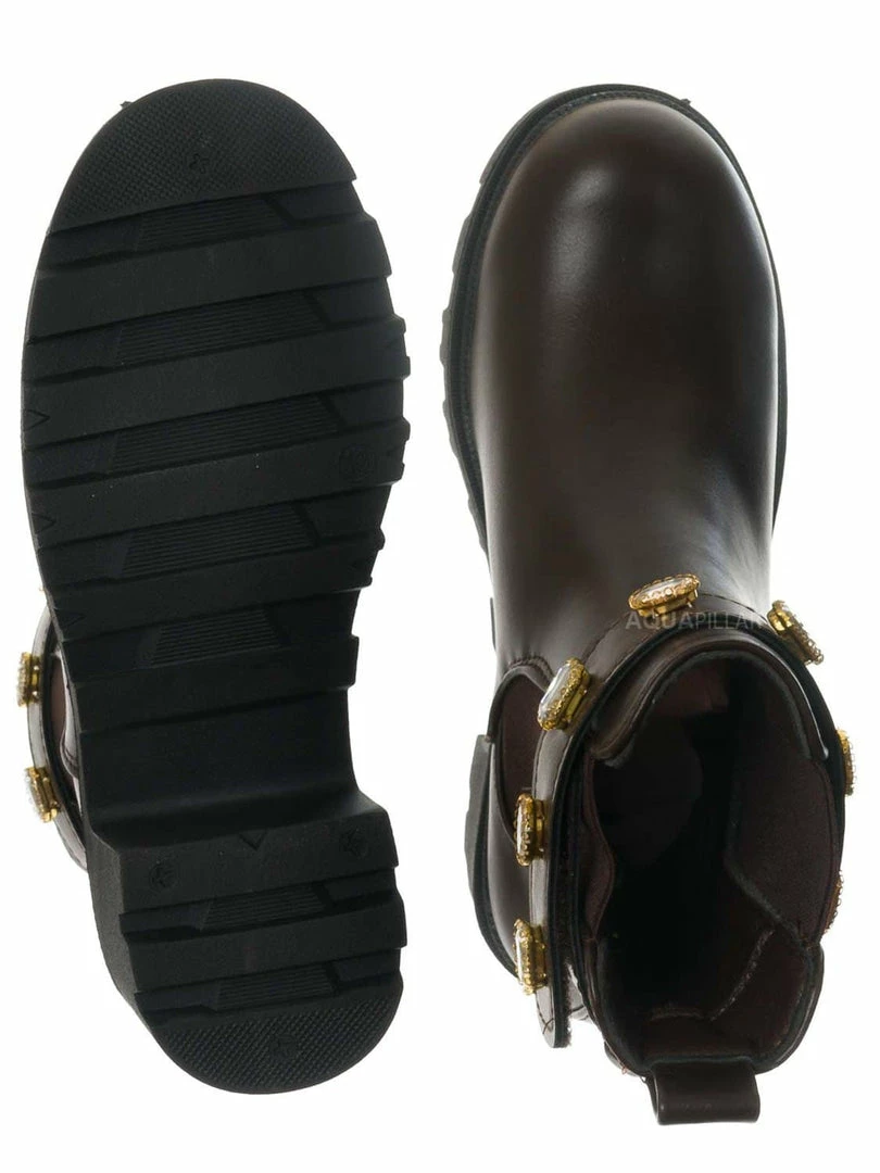 Forever Link Pacific08K Children's Rhinestone Jewel Chelsea Boots - Girl Ankle Bootie