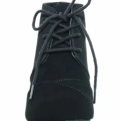 Soda RexIIS Girls Lace Up Wedge Bootie - Kids Shoes