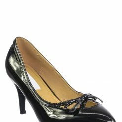 Forever Link New Sanzi7 Classic Stiletto High Heel Dress Pump - Womens Cut Out Pointed Toe Shoe