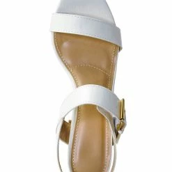 Wild Diva Morris318 Double Strap Chunky Block Heel Sandal - Womens Open Toe Buckled Shoe New