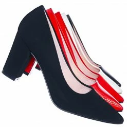 Forever Link New Songful2 Comfortable Block Heel Dress Pump - Womens Office Shoes