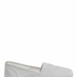 Soda New Obji Soft Flexible Slip On Sneaker - Unisex Round Toe Linen Canvas Shoe