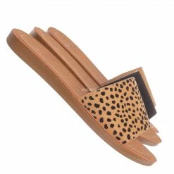 Soda InlineW Wide Width Foam Padded Slide, Women Slip On Sandal