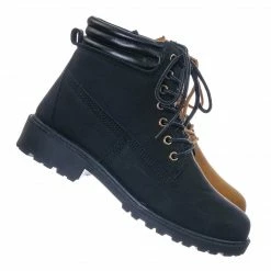 Forever Link New Whitney25 Lightweight Fashion Work Boots - Lug Sole Welted Grunge Ankle Bootie