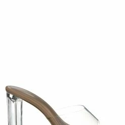 Bonnibel New Shia4 Acrylic Glass Slipper - Women's High Heel Lucite Sandal