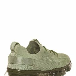 Forever Link Flow19 Stretch Elastic Mesh Sneaker - Festival Lace Up Rubber Air Bubble Cushion