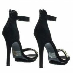 Amy01A By Wild Diva, Pearl High Heel Stiletto Sandal, Women Open Toe Platform Shoe New