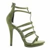 Wild Diva New Amy39 Open Toe Caged Stiletto High Heeled Sandals