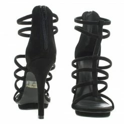 Wild Diva New Amy39 Open Toe Caged Stiletto High Heeled Sandals