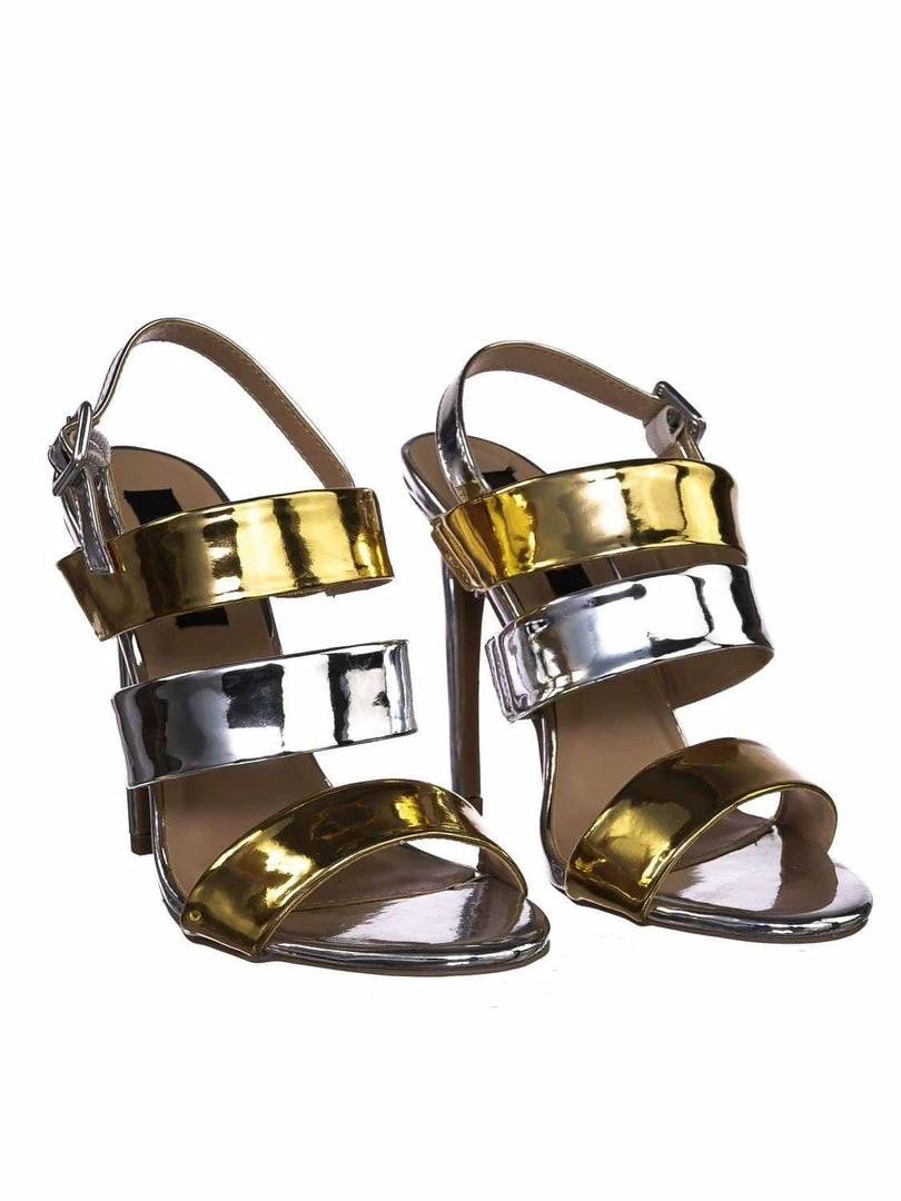 Wild Diva Carmela84 High Heel Stiletto Slingback Dress Sandals - Women Strappy Open Toe New