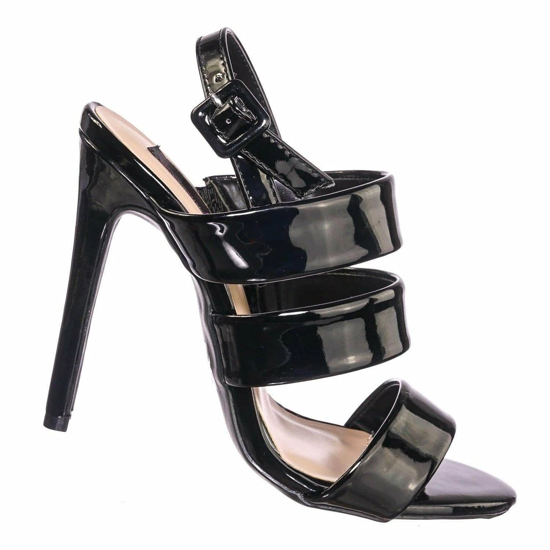 Wild Diva Carmela84 High Heel Stiletto Slingback Dress Sandals - Women Strappy Open Toe New