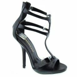 New Cecily08A By Wild Diva, Pu Gladiator Bird Cage Sandal Women Shoe Size