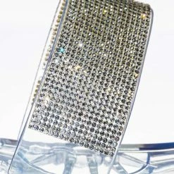 Wild Diva Jolie10 Rhinestone Jelly Toe Ring Sandals - Womens Crystal Pvc Toe Loop Glides New