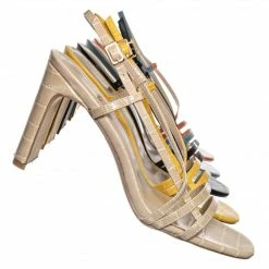 Wild Diva Kaiya1 Barely There Flat Block Heel Sandal - Open Squared Toe Animal Croc Print New