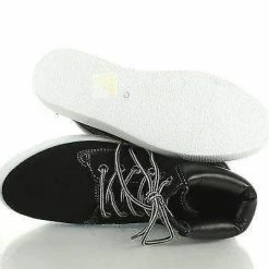 Rocsi03 By Wild Diva, Work Boot Lace Up Flat Fashion Sneaker