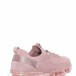 Forever Link Flow19 Stretch Elastic Mesh Sneaker - Festival Lace Up Rubber Air Bubble Cushion