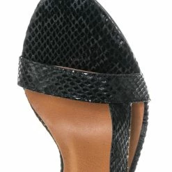 X2B Zone2 Asymmetrical Strappy Stilettoed Sandals - Double Buckle Dress Shoes