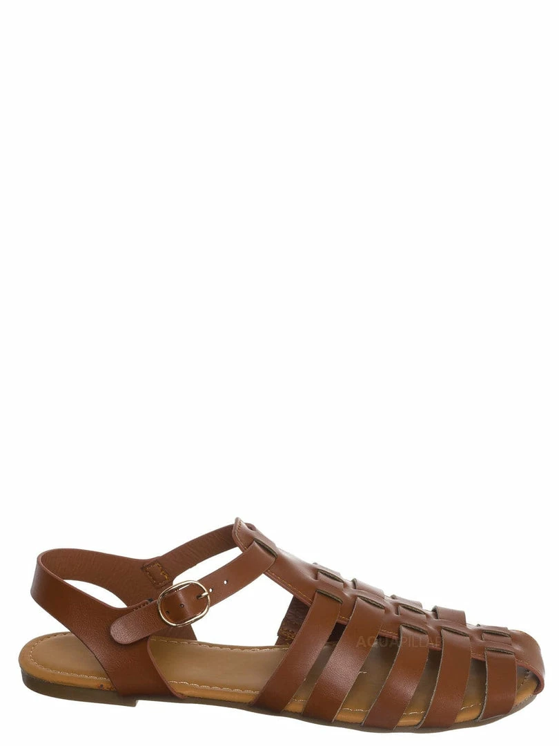 Bamboo Martina01 Woven Huarache Desert Fisherman Sandal, Fiesta Artisan Shoes