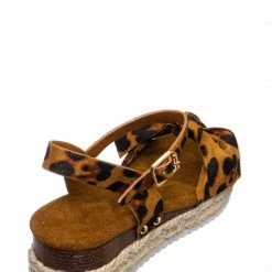 Forever Link New Sensational32K Girls Espadrille Flatform Sandal - Children Thread White Platform