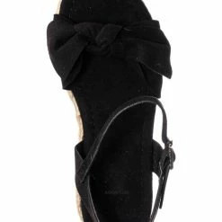 Forever Link New Sensational32K Girls Espadrille Flatform Sandal - Children Thread White Platform