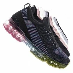 Forever Link Flow19 Stretch Elastic Mesh Sneaker - Festival Lace Up Rubber Air Bubble Cushion