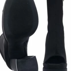 Liliana Ari2 Double Stack Platform Block Heel Bootie, Womens Chunky Shoes