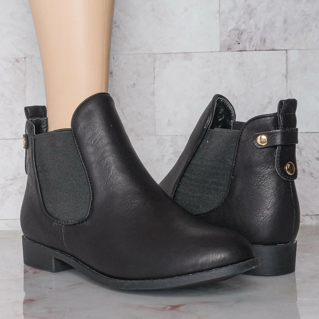 Aquapillar La6 Chelsea Ankle Boots, Men Women Classic Elastic Loafer Slip In Bootie