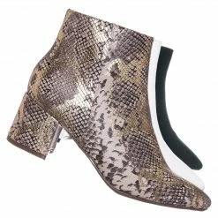 Bamboo Rapid01 Pointed Toe Block Heel Dress Bootie - Women Chunky Heel Ankle Boots