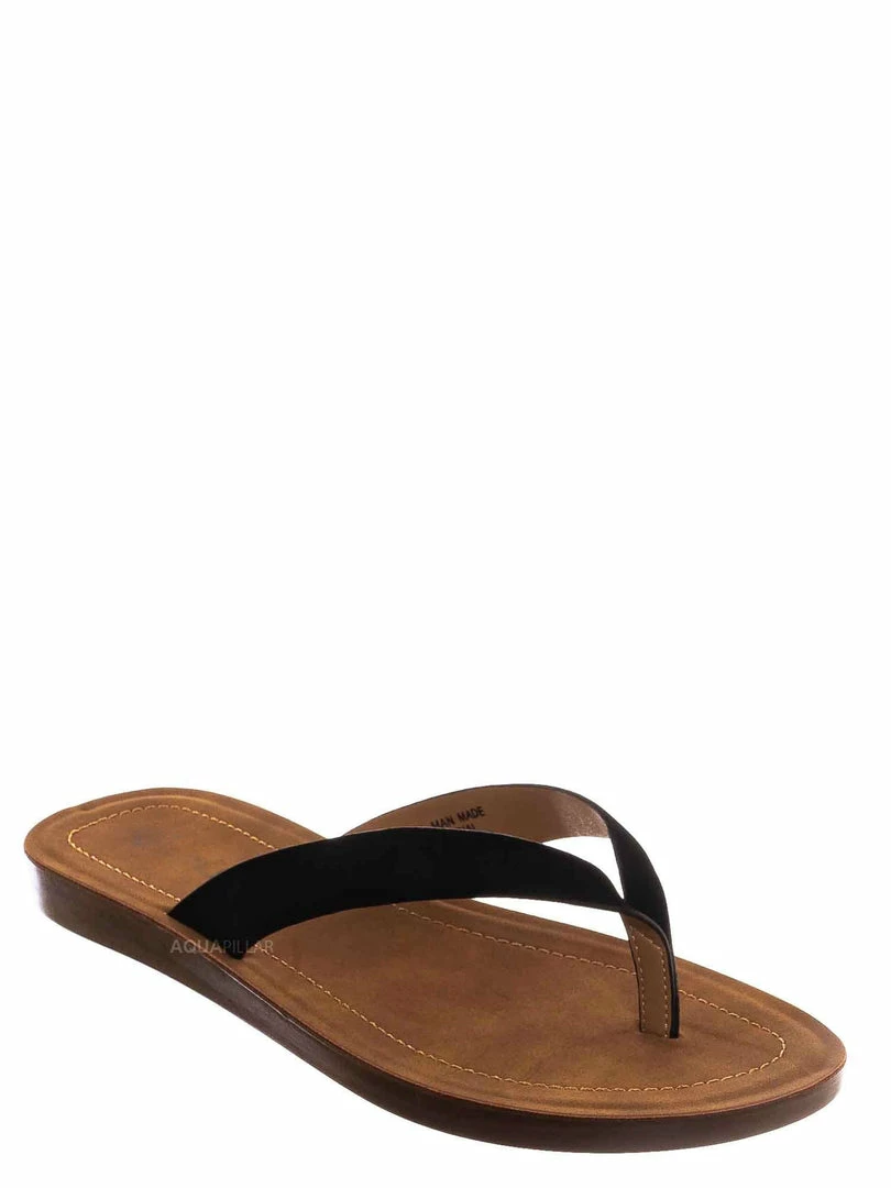Soda Ella Foam Padded Thong Sandal - Men Women Flip Flop