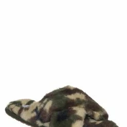 Liliana New Dearly1 Fluffy Faux Fur Slipper, Men Women Fuzzy Slides