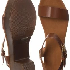 Top Moda New Melissa1 Clog Block Heel Platform Sandal-Lightweight Wooden Comfort Sandal