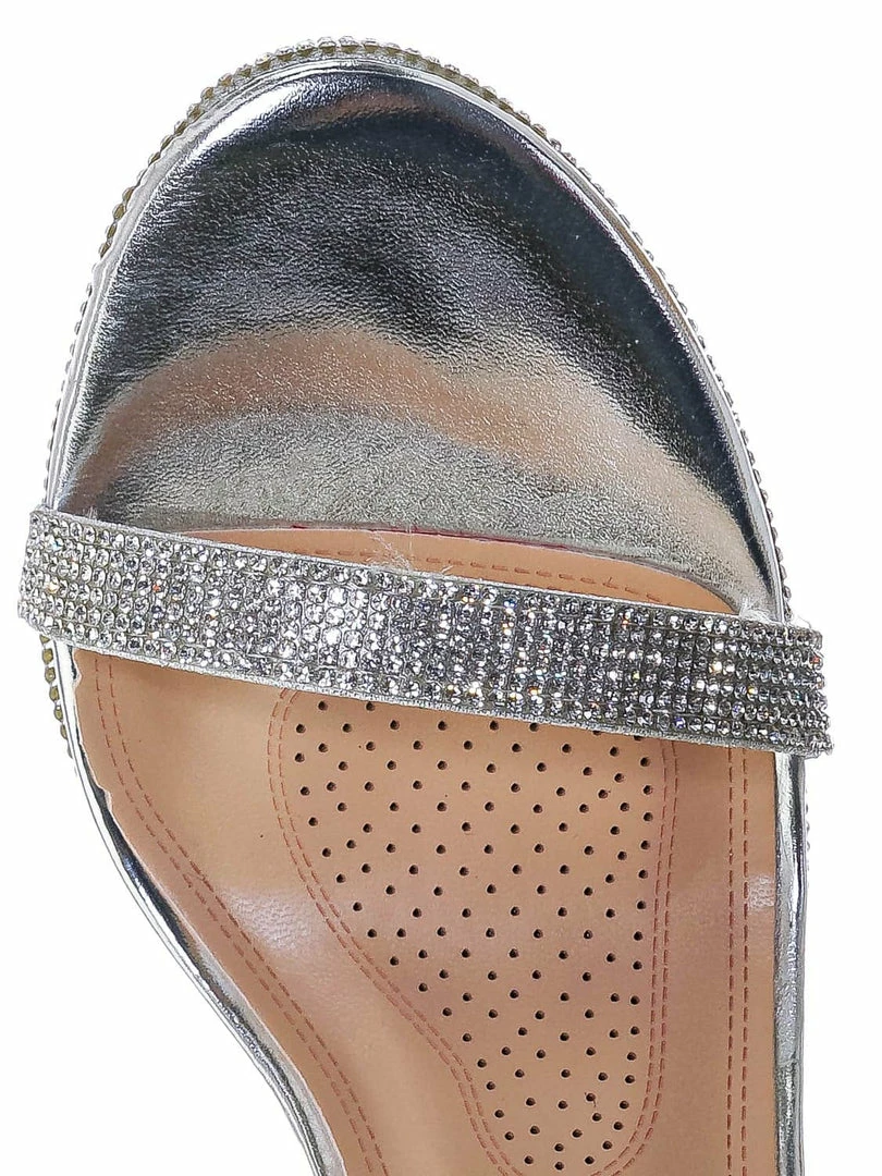 Fabulous Highlight98 Rhinestone Crystal High Heel Sandal - Women Evening Dress Shoes New