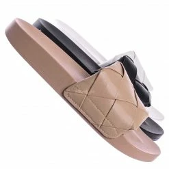 Forever Link Comex11 Oversized Weave Flat Footbed Sandal - Women Wove Slipper Summer Shoe New