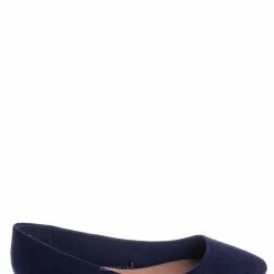 CityClassified Hold Pointed Toe Foam Padded Ballet Flat - Wide Width Women Comfort Loafers