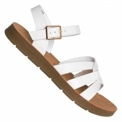 Soda New Wilder2 Kids-Toddler Comfort Footbed Foam Flat Sandal Summer Spring Ankle Strap Buckle Open Toe Water Shoes For Boys & Girls