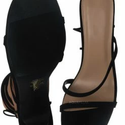 CityClassified New Shop Lace Up Strappy High Heel Sandal - Women Leg Wrap Shoes